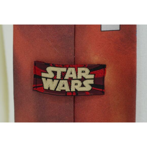Ralph Marlin VTG Star Wars Darth Maul Men's 100% Polyester Sith One Size Necktie - Picture 6 of 12